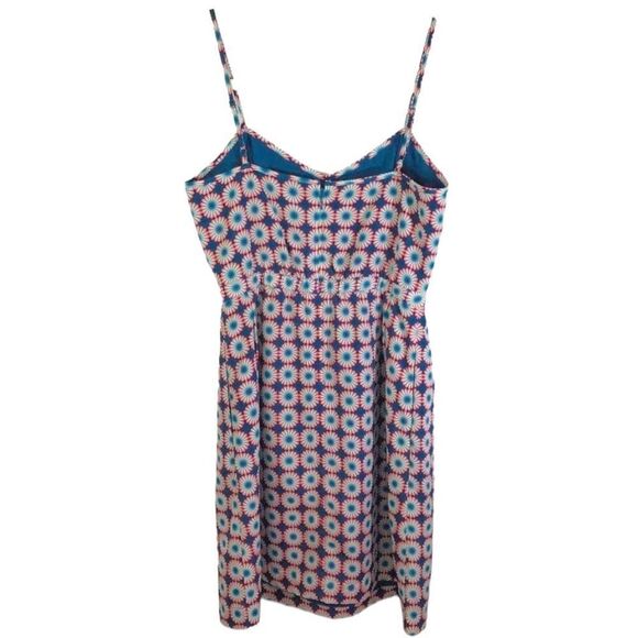 J. Crew Factory Colorful Sleeveless printed Seaside Cami Mini dress, size 0 - Picture 2 of 6